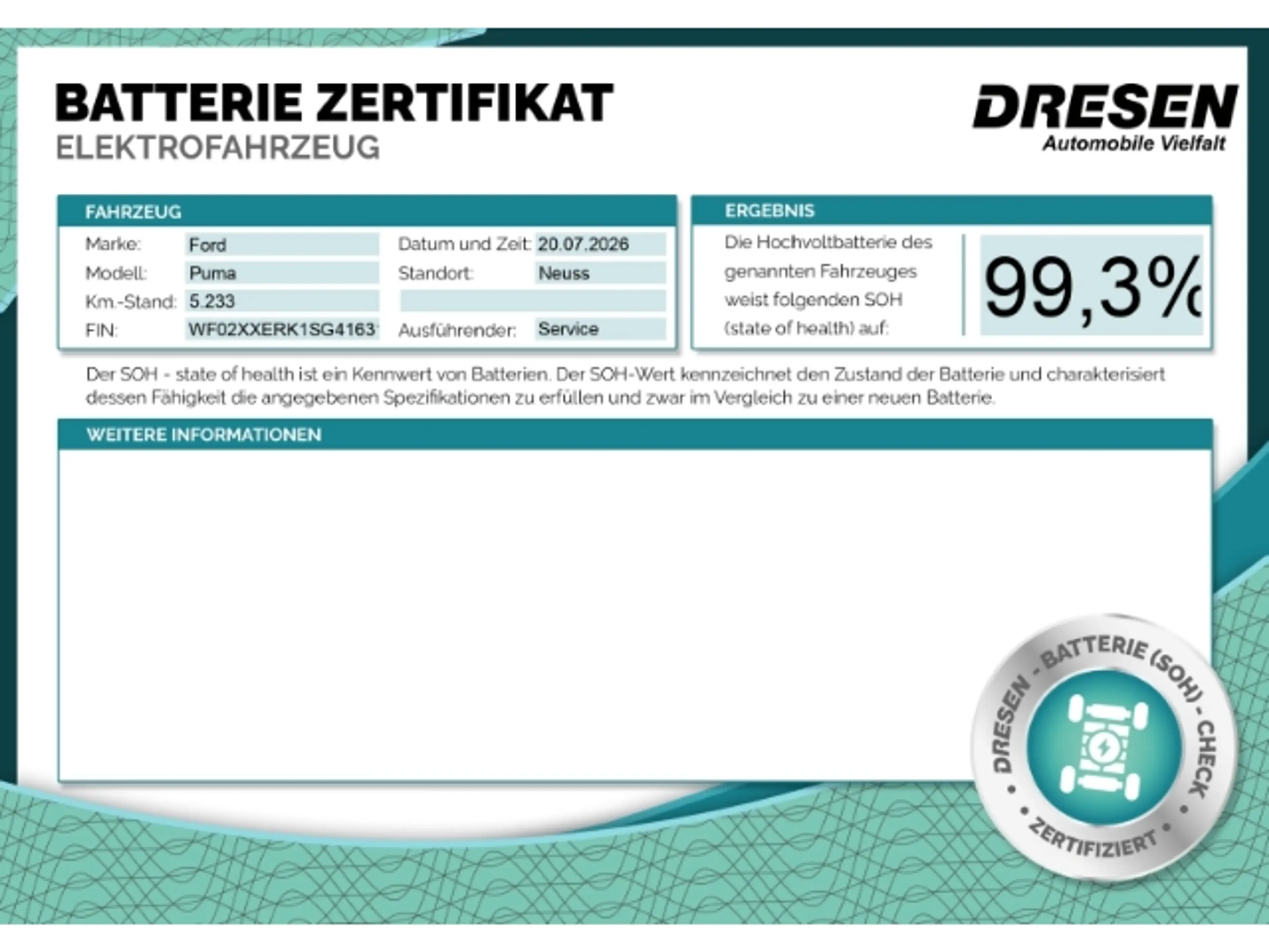Ford Puma FWD Standard + AHK abnehmbar + Winterpaket + Keyfr — photo 2