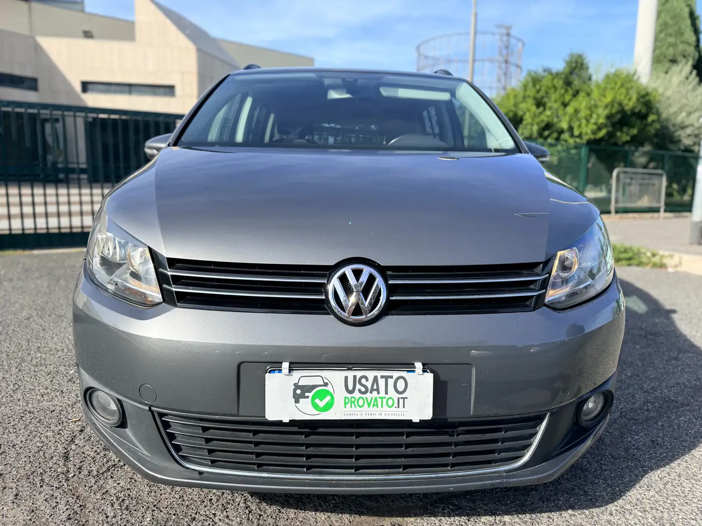 Volkswagen Touran 7 POSTI 1.6 Tdi 105cv UNIPRO Tagliandi CERTIFICATI Grigio - 2