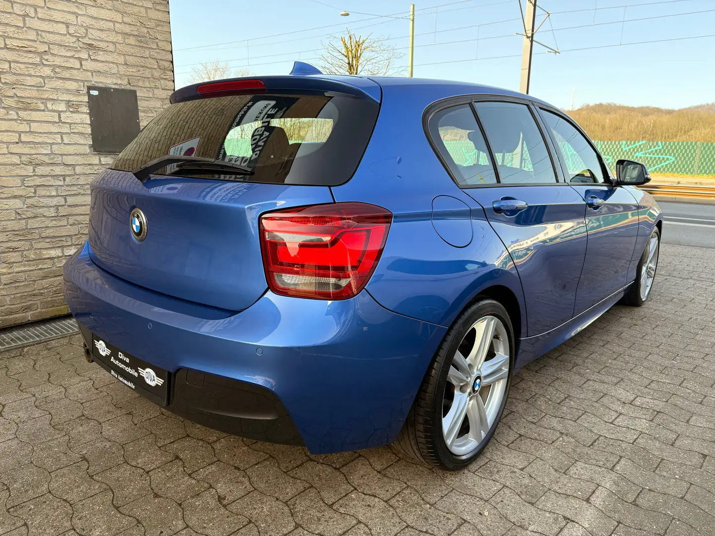 BMW 125 125 i M Sportpaket Automatik Blau - 2