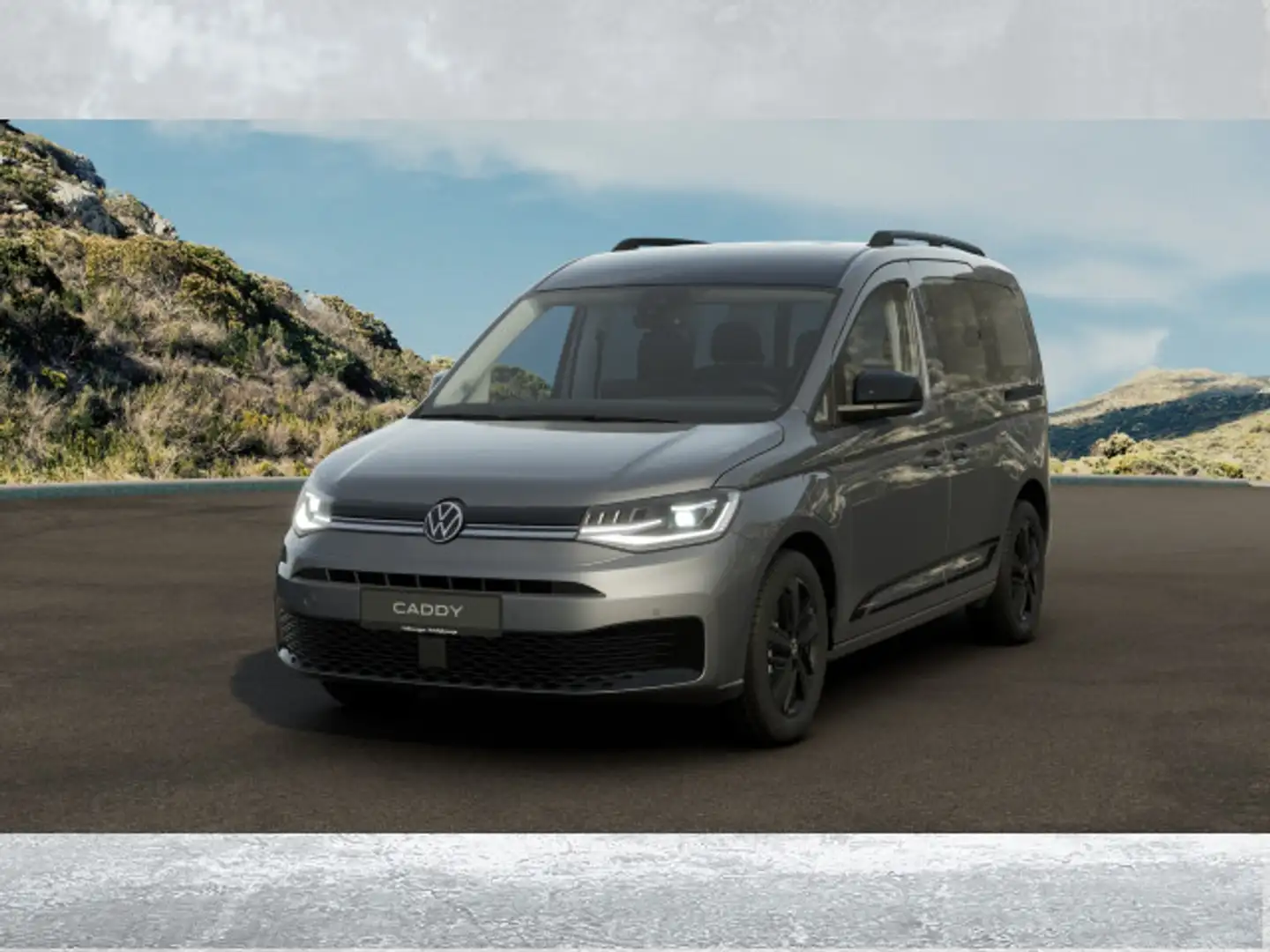 Volkswagen Caddy Edition 1.5 TSI eHybrid DSG AHK PARKLENK Gris - 2