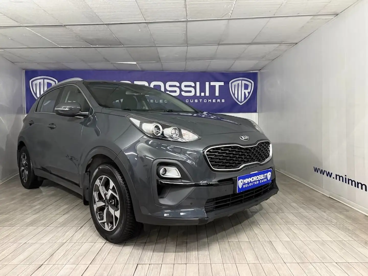Kia Sportage 1.6 crdi Business Class Auto Km certificati KIA Grigio - 1