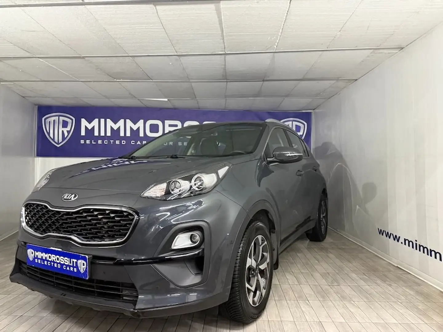 Kia Sportage 1.6 crdi Business Class Auto Km certificati KIA Grigio - 2