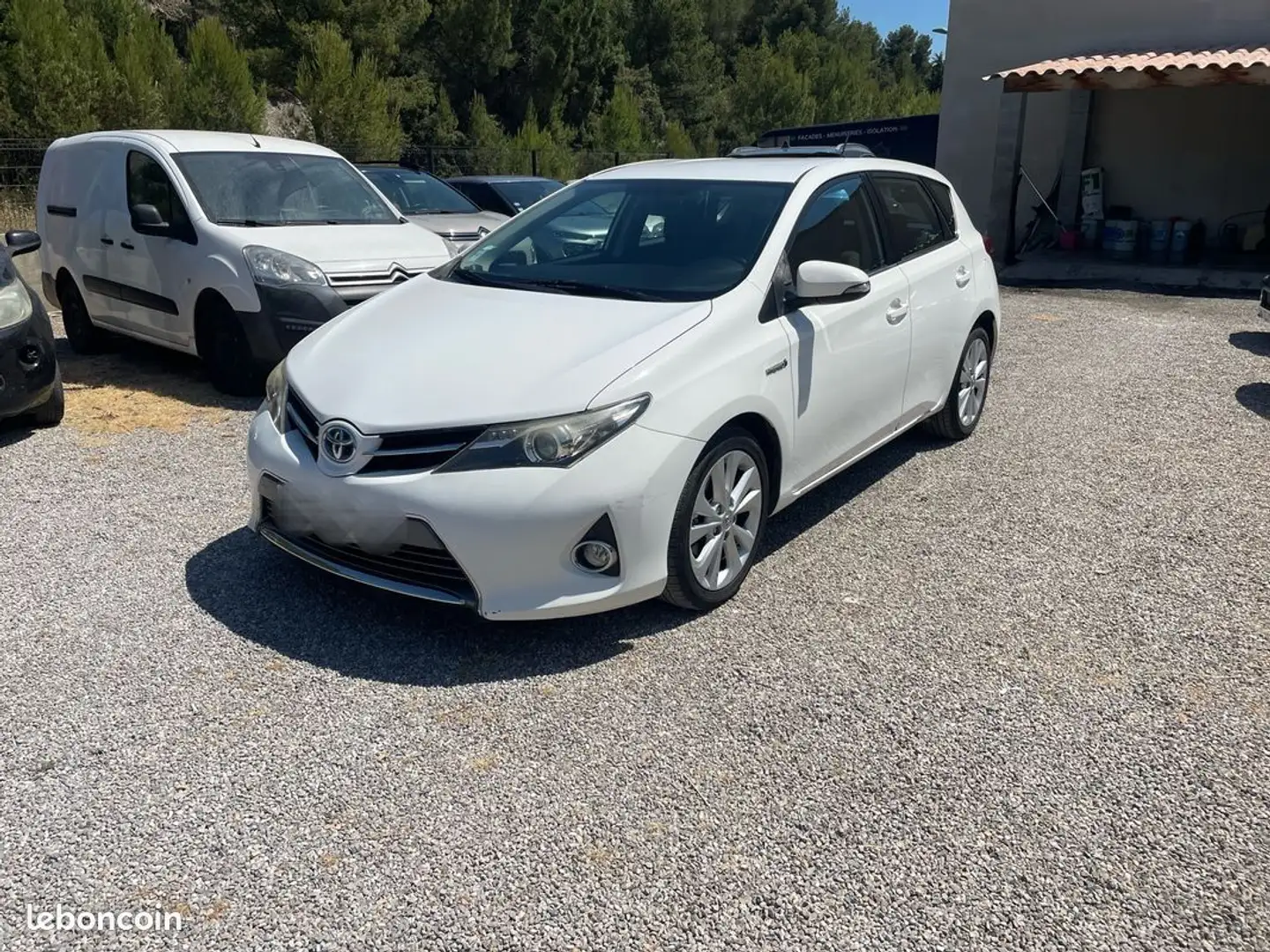 Toyota Auris HYBRID Blanc - 1