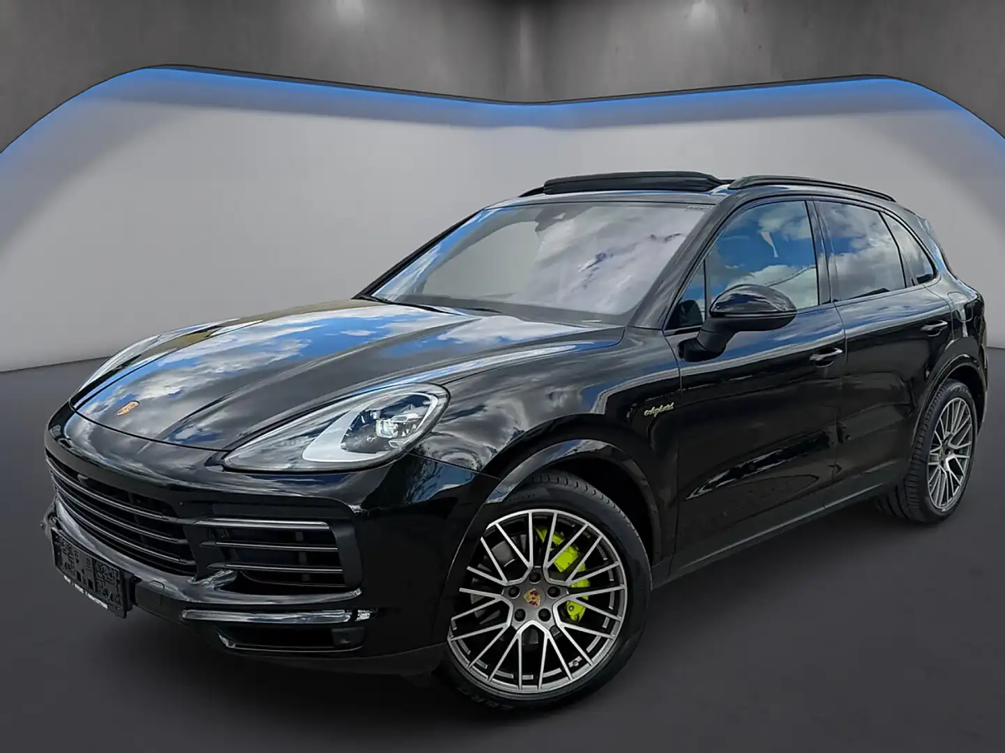 Porsche Cayenne E-Hybrid Platinum Edition *Pano*Luft*Bose*AHK* Schwarz - 2