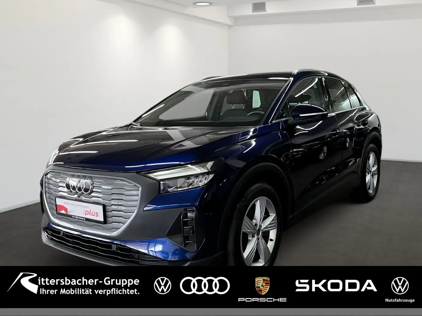 Audi Q4 e-tron 40 e-tron SHZ SoundSystem Blauw - 1