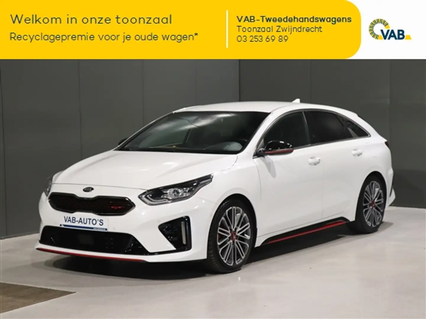 Kia ProCeed / pro_cee'd GT-LINE 1.6 T-GDI 204 PK AUTOMAAT Fehér - 1