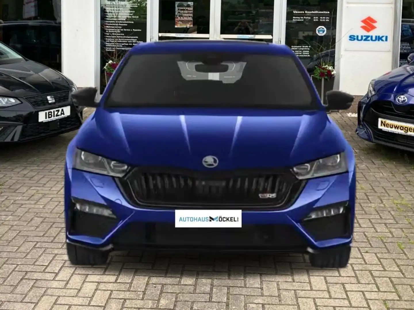 Skoda Octavia Combi 2.0 TSI RS 7-Gang DSG Blau - 1