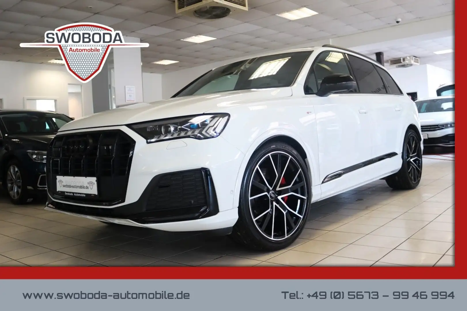 Audi Q7 50 TDI competition plus Laser HUD 7-Sitzer Weiß - 1