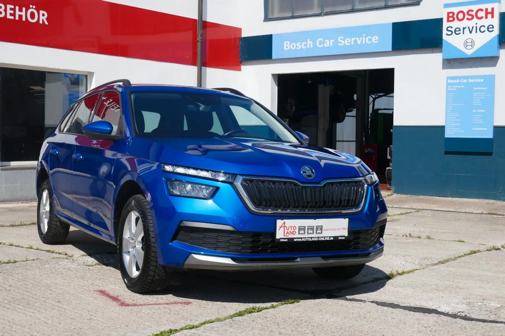 Skoda Kamiq TSI DAB/SHZ/RFK/LED Gar.02/27 100Tkm Bleu - 1
