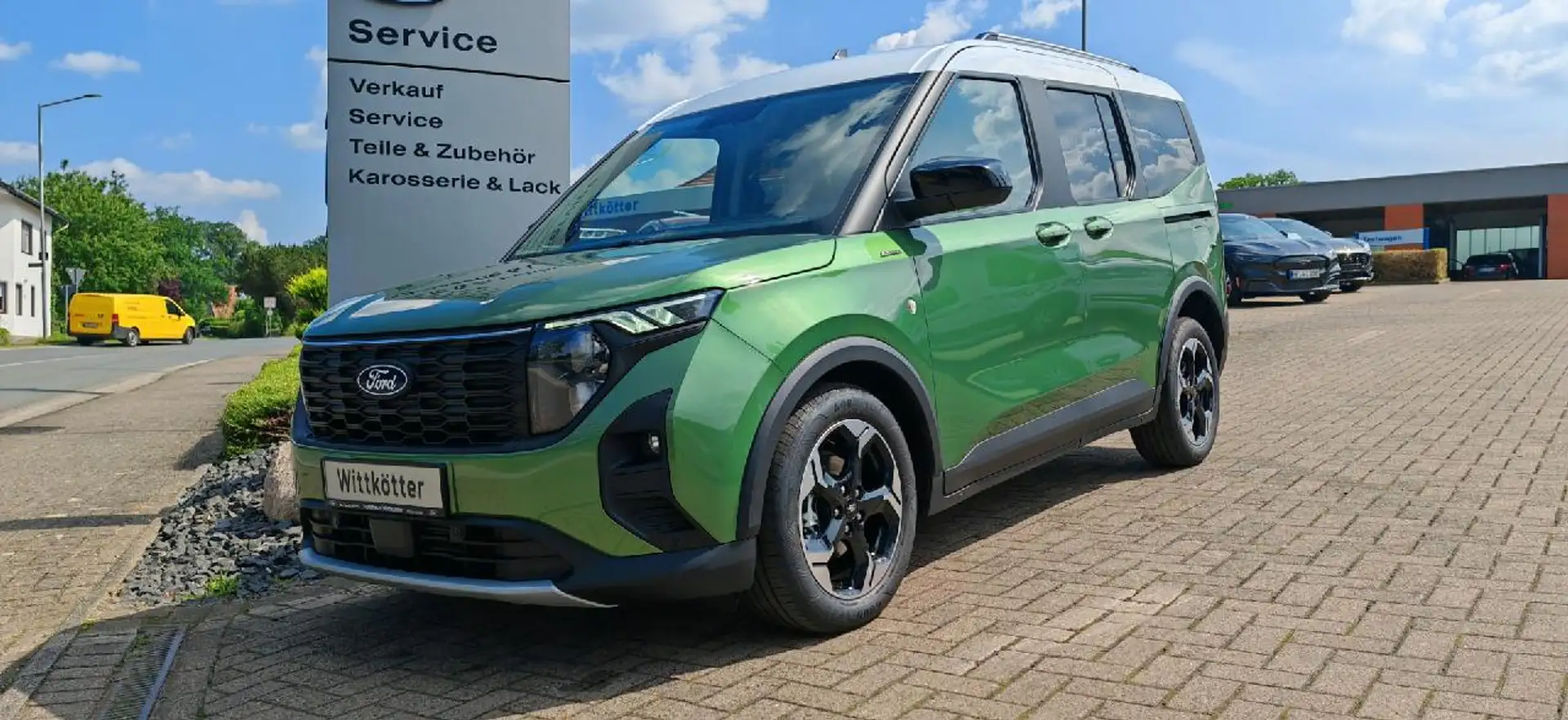 Ford Tourneo Courier Active, Winter-P. 2, Klimaautom. Grün - 1
