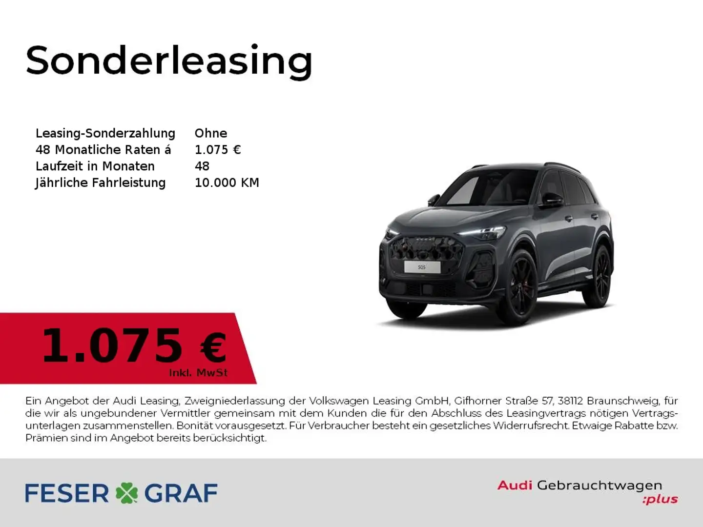 Audi SQ5 TFSI Pano AHK Sthzg Grau - 1