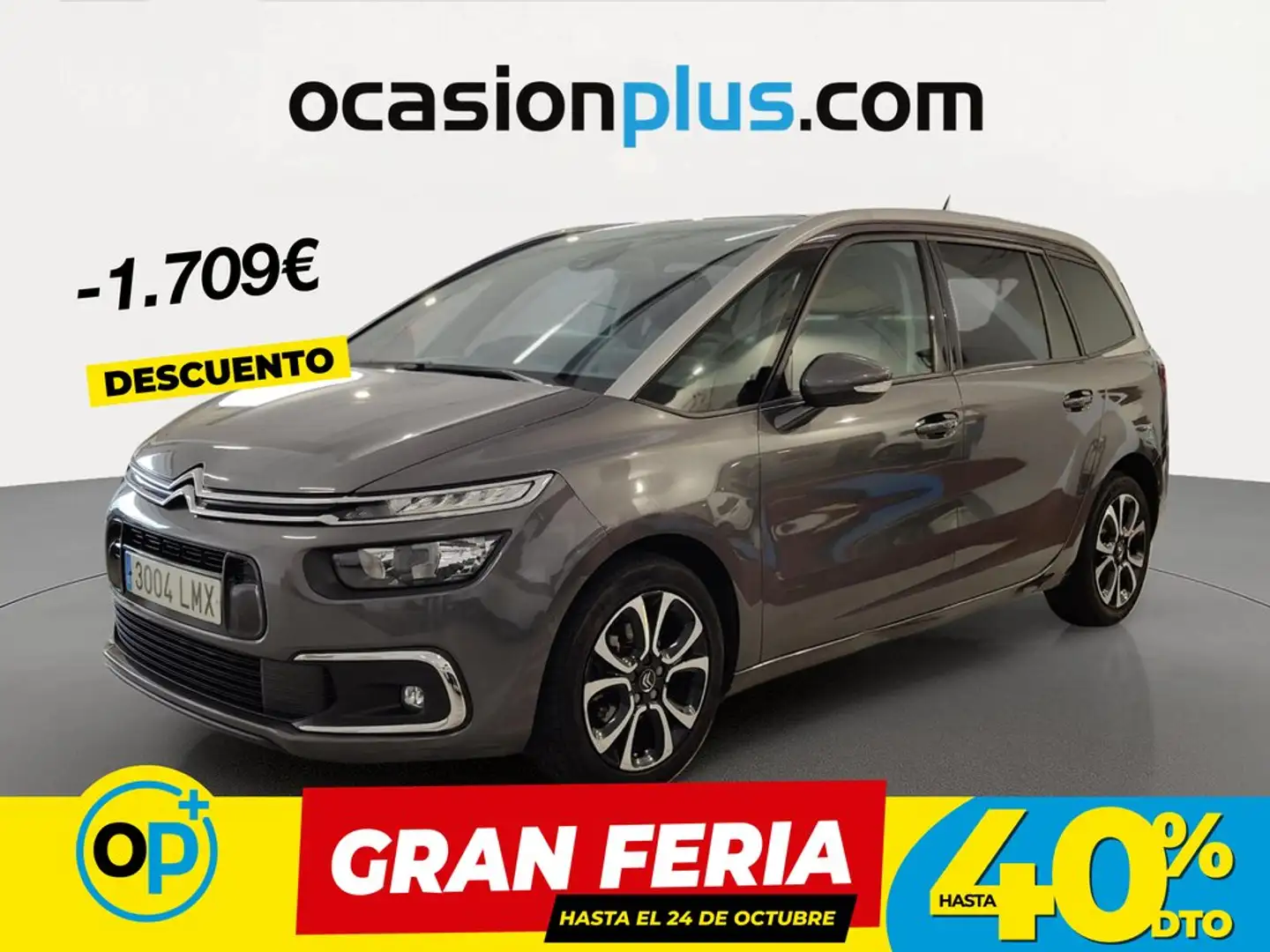 Citroen C4 Grand Spacetourer 1.2 PureTech S&S Shine 130 Gris - 1