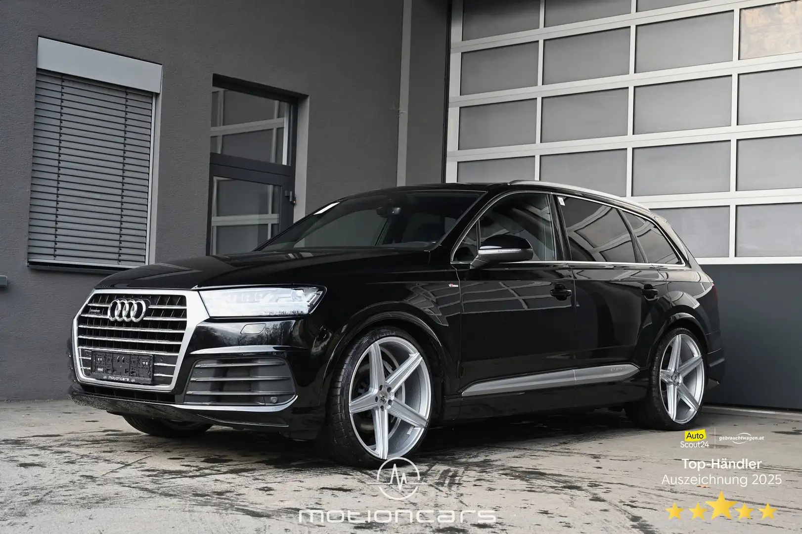 Audi Q7 3.0 TDI DPF quattro S-Line 7-Sitzer Schwarz - 1