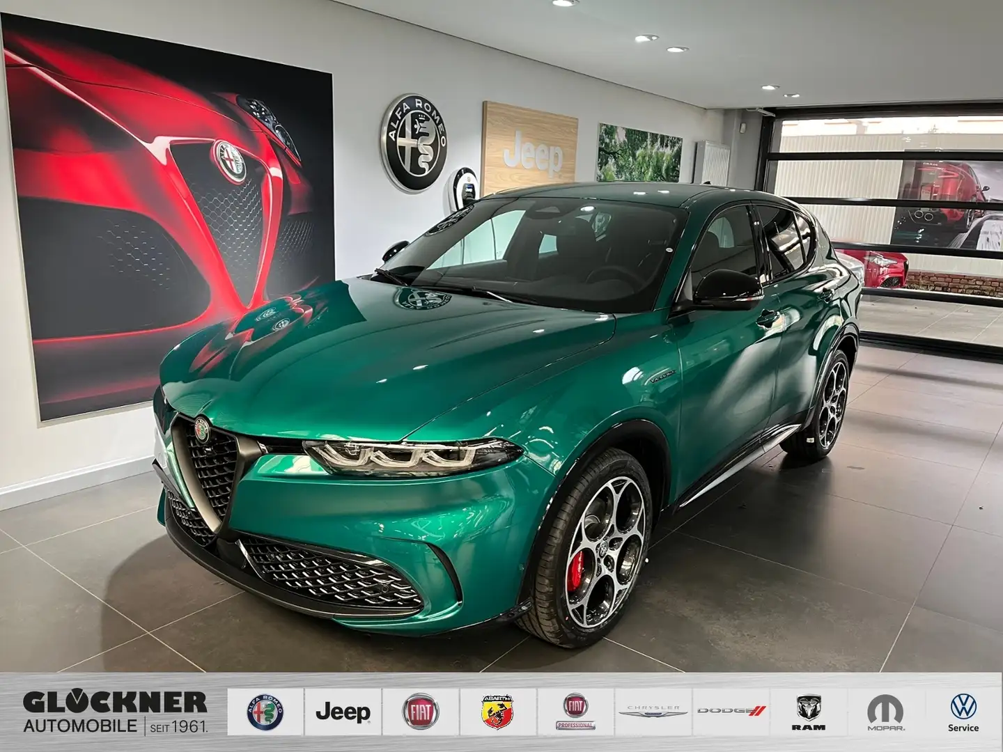 Alfa Romeo Tonale Ibrida Veloce 1.5l MHEV Verde Montreal Groen - 1