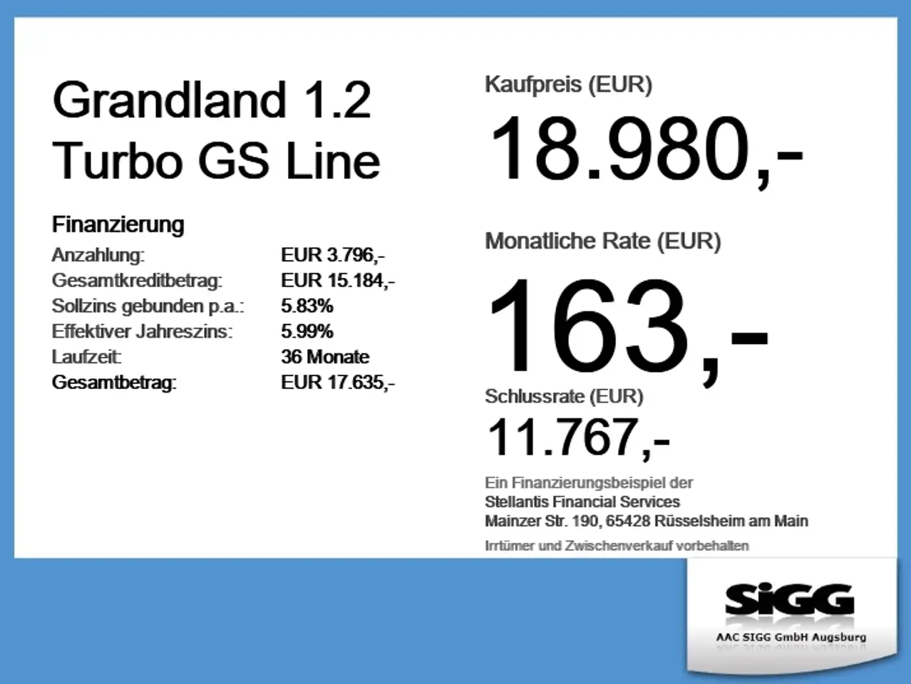 Opel Grandland 1.2 Turbo GS Line Klima Allwetterreifen — Vehicle gallery 6