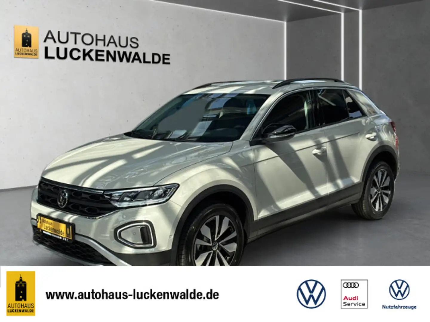Volkswagen T-Roc T-ROC 1.5 TSI Goal DSG *R-KAM*17"*ACC*SHZ* Grijs - 1