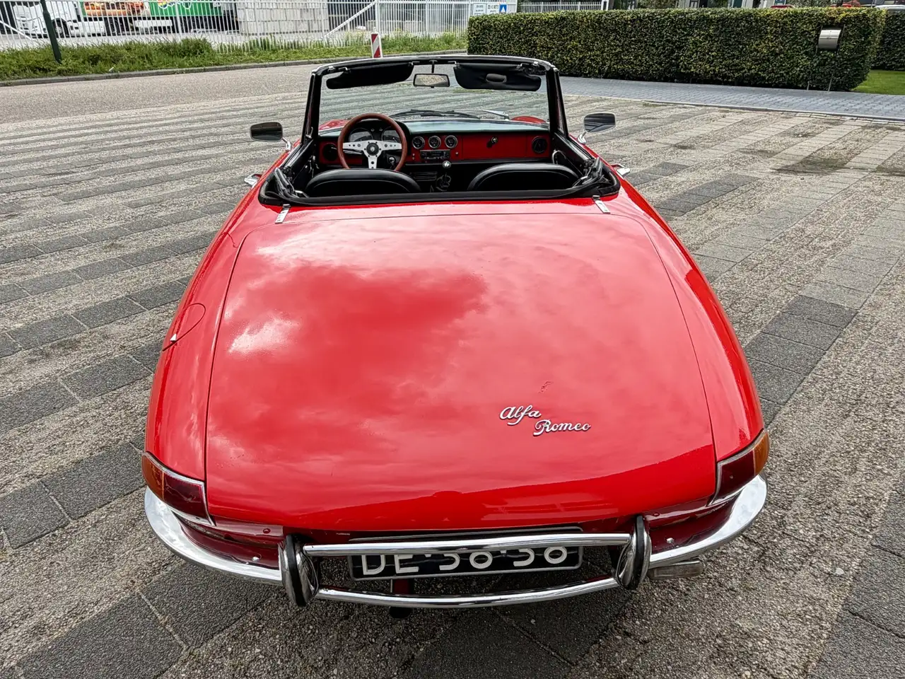 Alfa Romeo Spider 1.6 Duetto 1968 met Hard top, foto 5