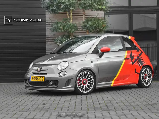Fiat 500 Abarth 1.4 T-Jet Turismo Leren bekleding Clima Weinig Kil