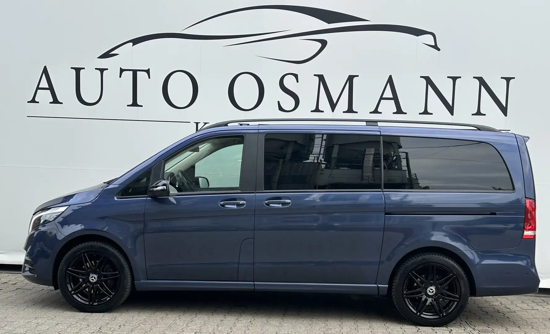 Mercedes-Benz V 250 d lang 4M 9G-TRONIC Edition 2023 AMG Line Bleu - 2