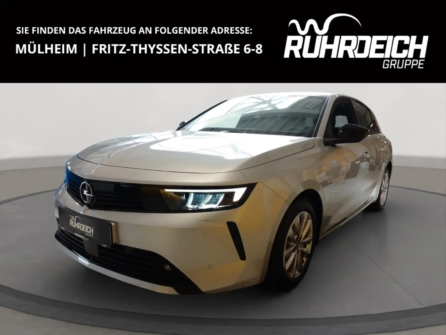 Opel Astra L Enjoy 1.2T LED PDC KAMERA DAB+ LHZ SHZ Apple Car Argent - 1