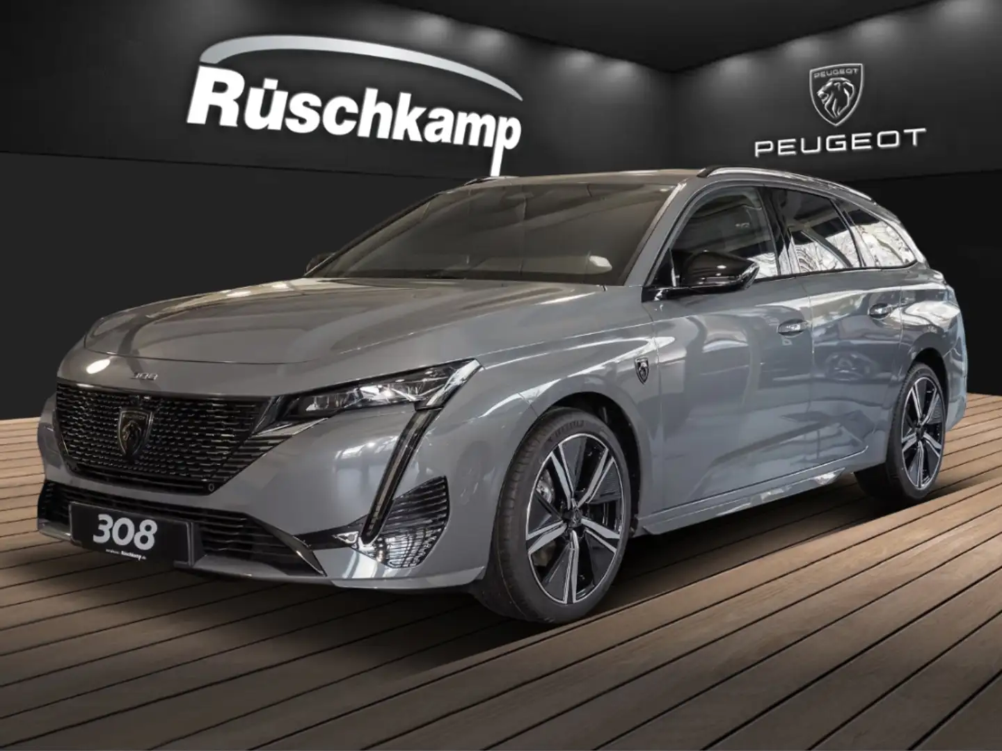 Peugeot 308 SW GT BlueHDi Automatik Voll-LED 360-Kam Memory Si Grigio - 1