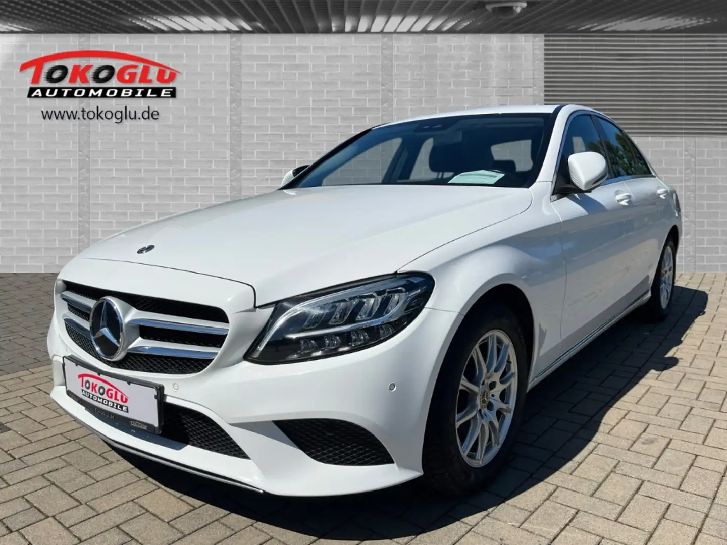 Mercedes-Benz C 200 -Klasse d EU6d-T Navi!!!EXPORTPREIS!!! Soundsystem Blanco - 1