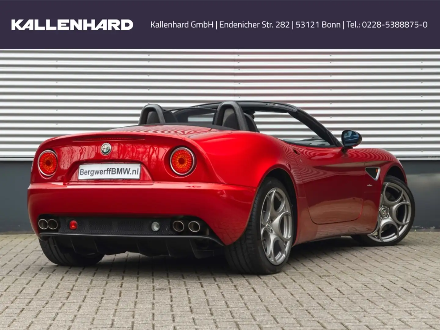 Alfa Romeo 8C Competizione Spider 4.7 V8 Rojo - 2