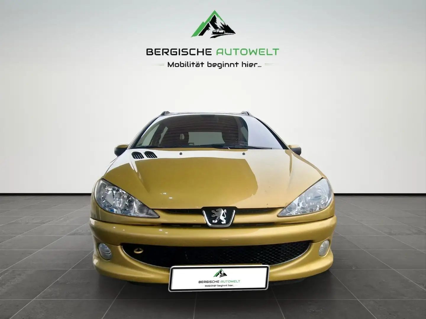 Peugeot 206 1.6 SW Kombi Tendance/KLIMA/ZV/ZAHNR. 135tkm Gold - 2