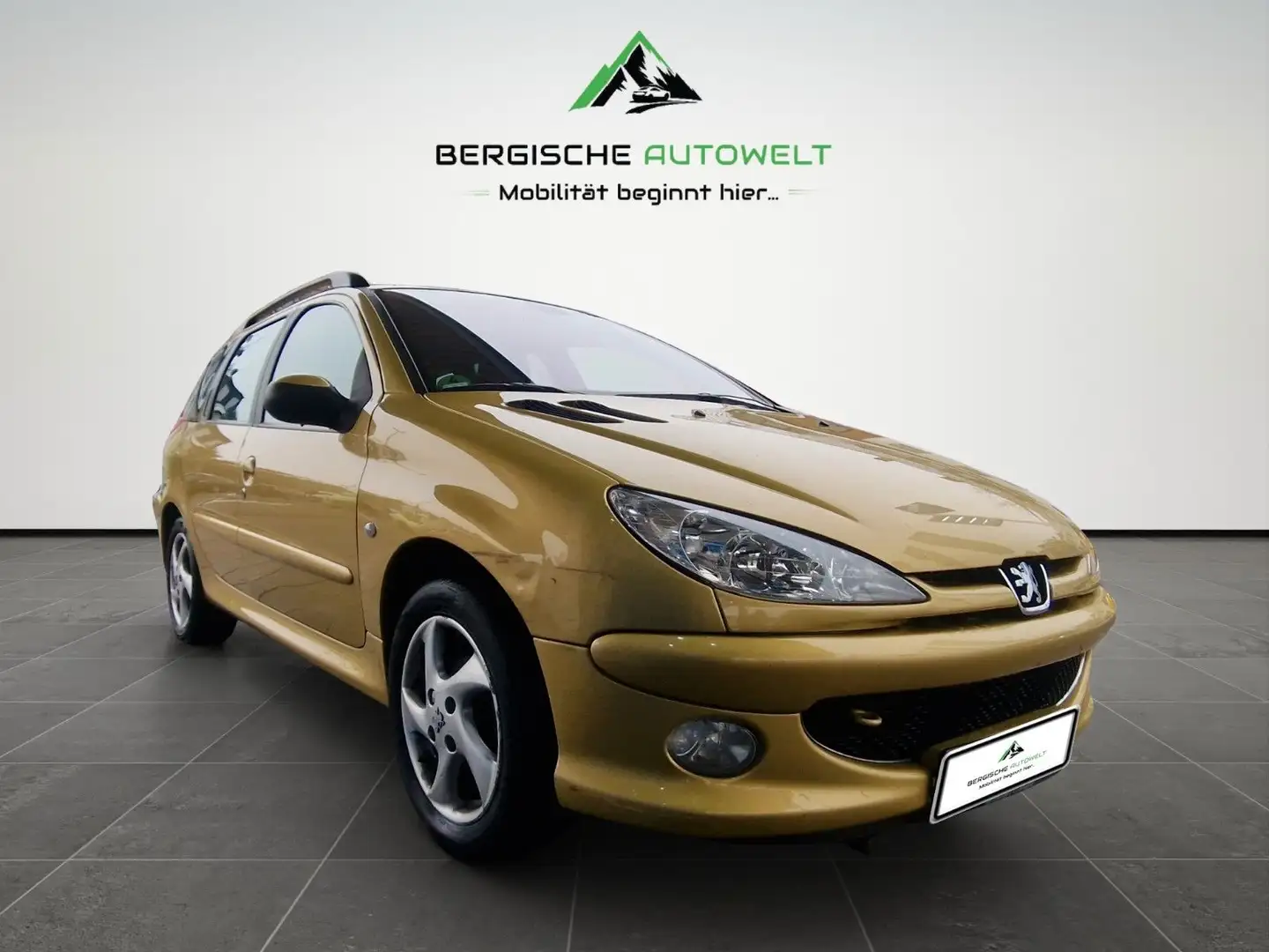 Peugeot 206 1.6 SW Kombi Tendance/KLIMA/ZV/ZAHNR. 135tkm Gold - 1