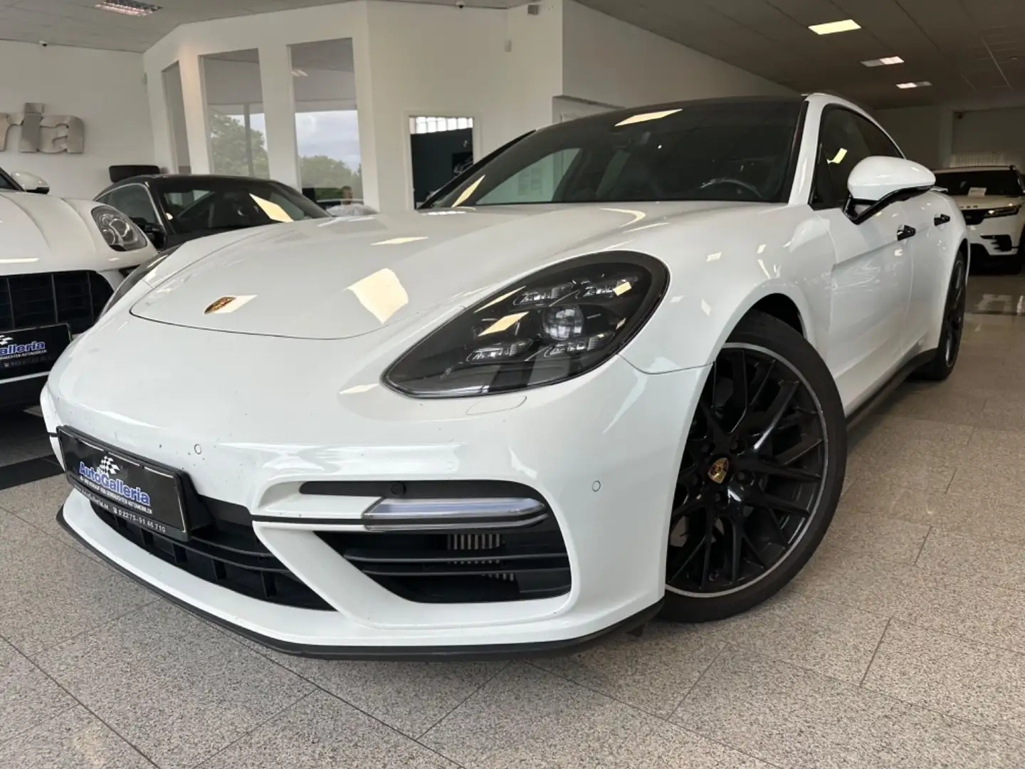 Porsche Panamera Turbo Carbon Chrono Pano 360° Approved Blanc - 1