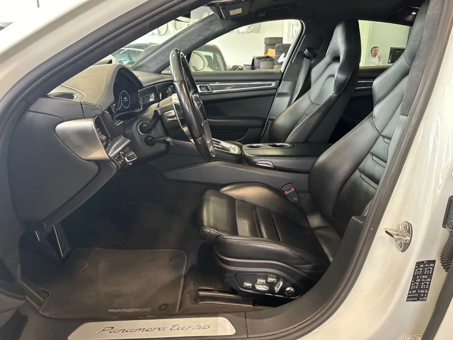 Porsche Panamera Turbo Carbon Chrono Pano 360° Approved Blanc - 2