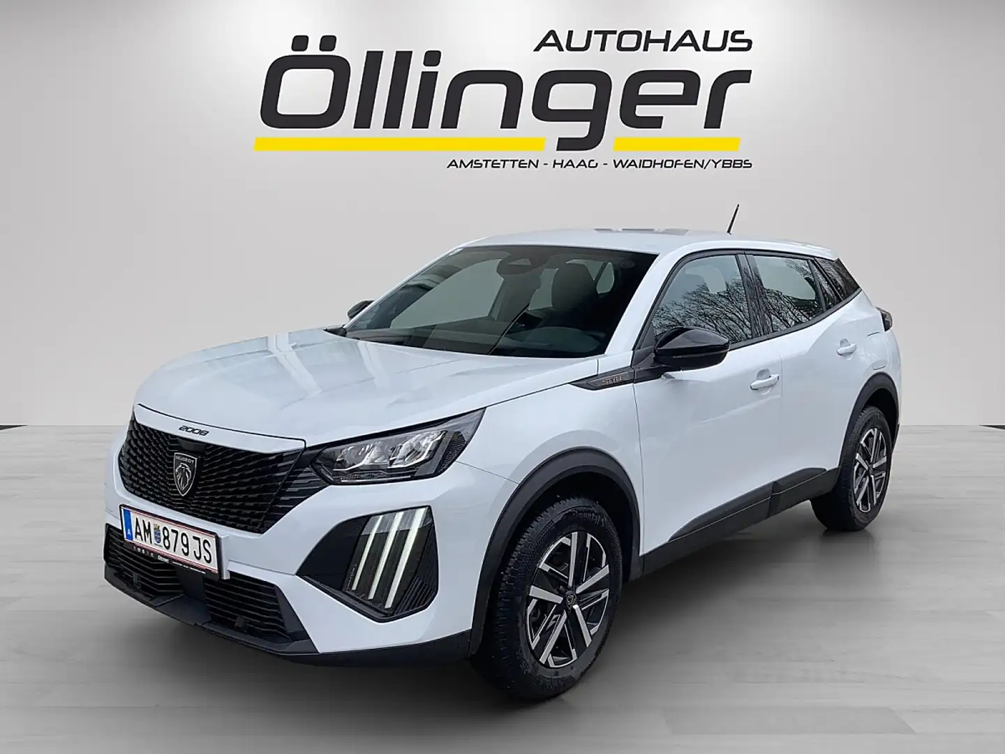 Peugeot 2008 PureTech 100 S&S Style 6-Gang-Manuell Weiß - 1