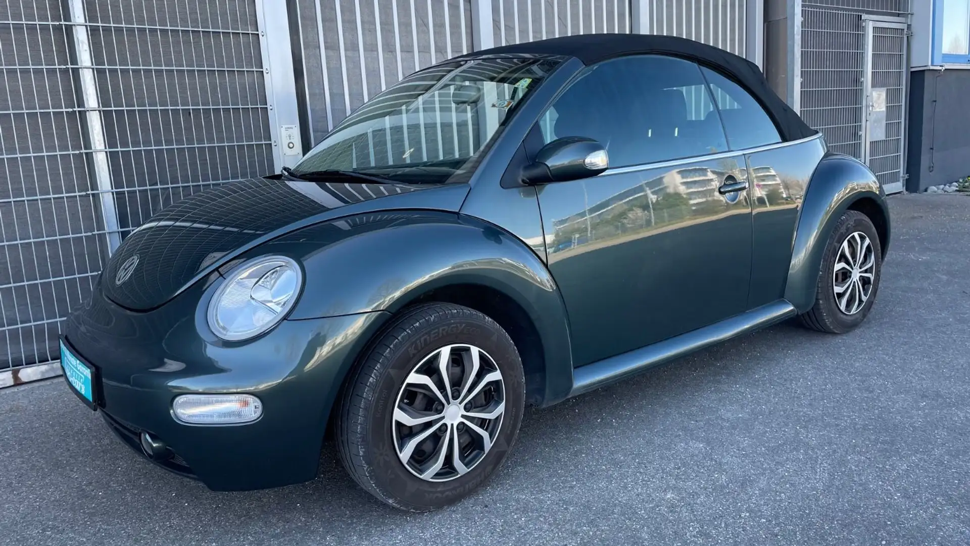 Volkswagen Beetle Cabrio 1.9 TDI-Klima-SHZ-TÜV -Garantie Gris - 1