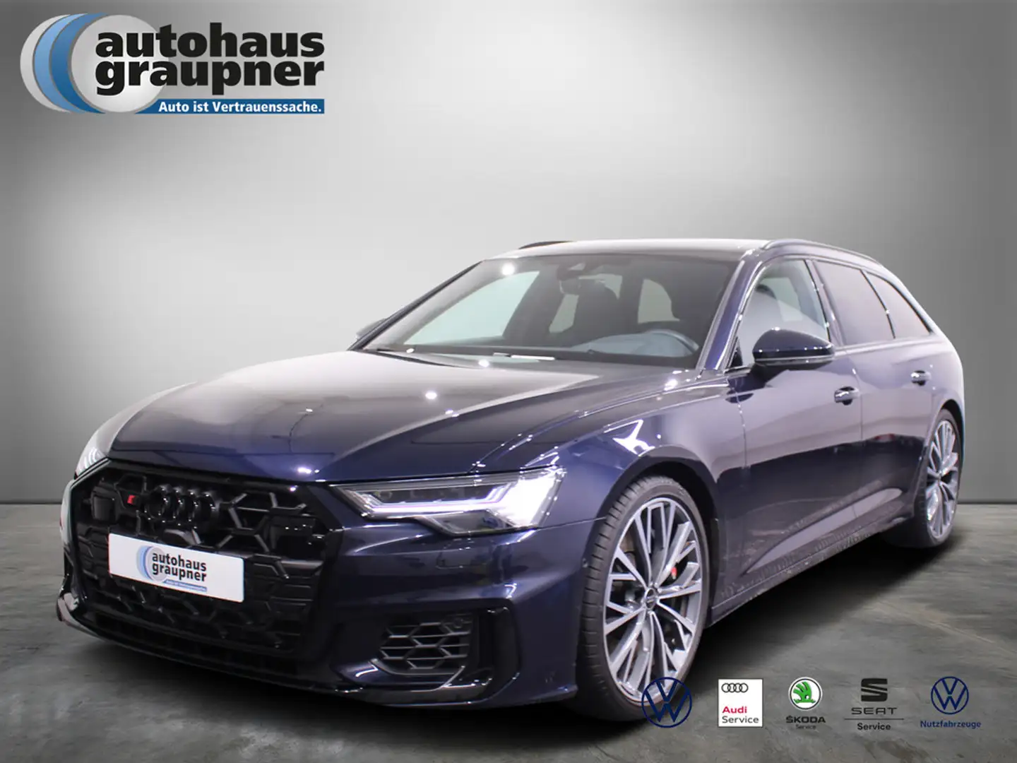 Audi S6 3.0 TDI quattro STANDHZ PANO MATRIX-LED Bleu - 1