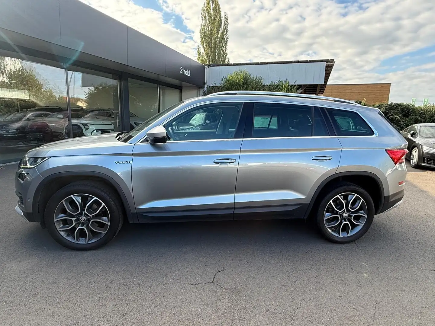 Skoda Kodiaq 2,0 TDI SCR 4x4 Scout DSG Grau - 2