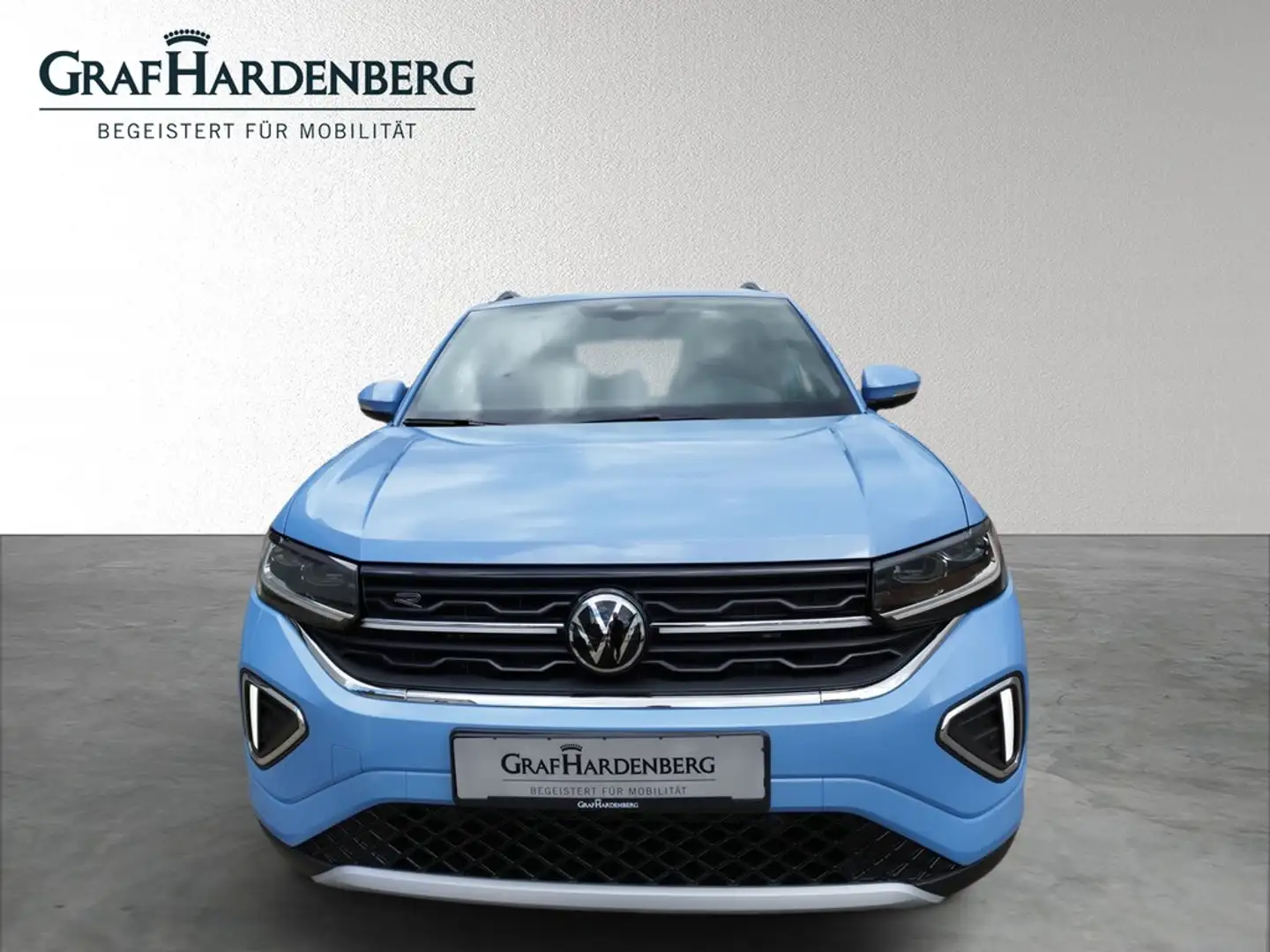 Volkswagen T-Cross 1.0 TSI DSG R-Line AHK Kamera ACC Blau - 2