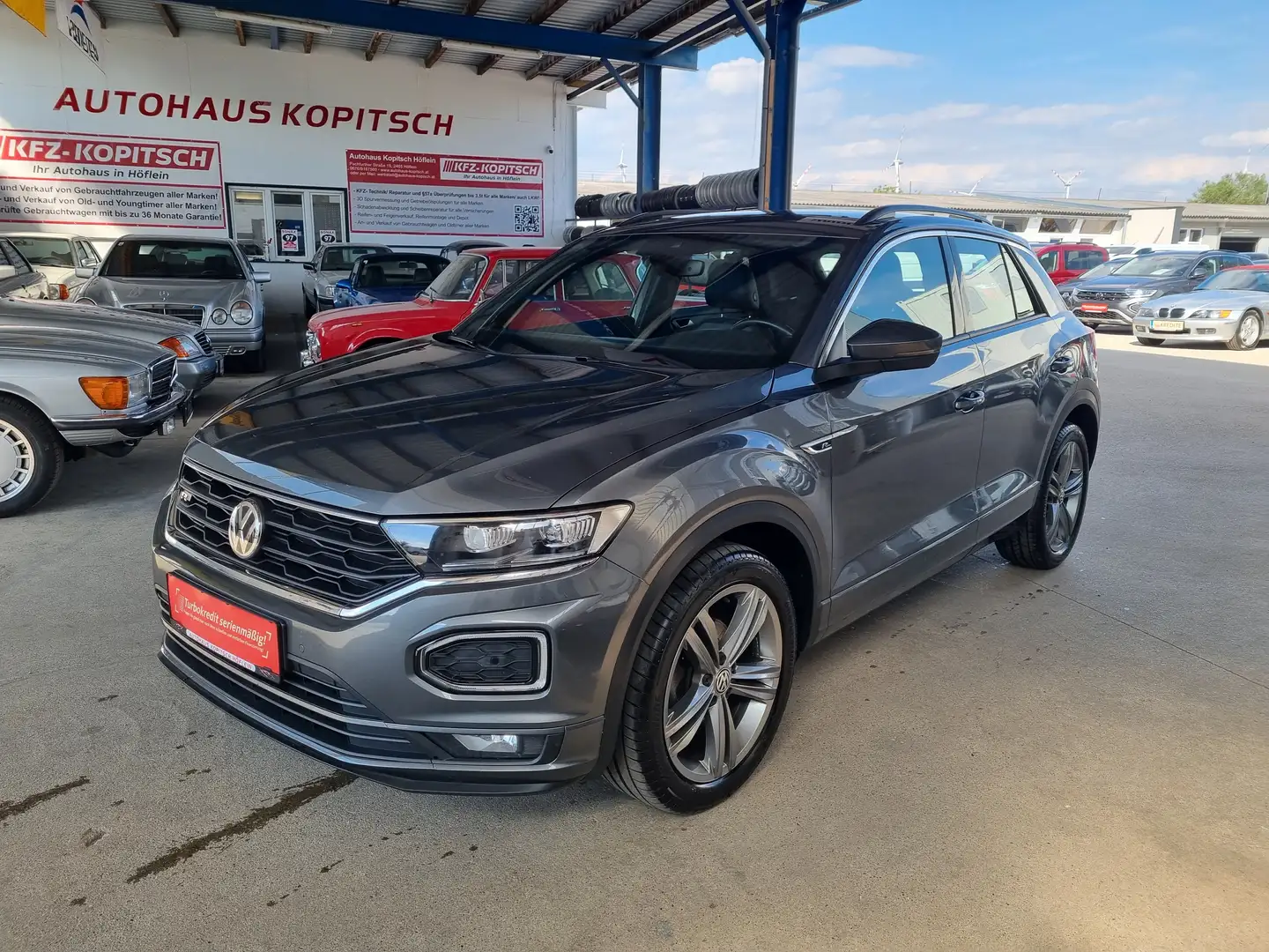 Volkswagen T-Roc 1,6 TDi R-LINE - Topzustand! Grau - 1