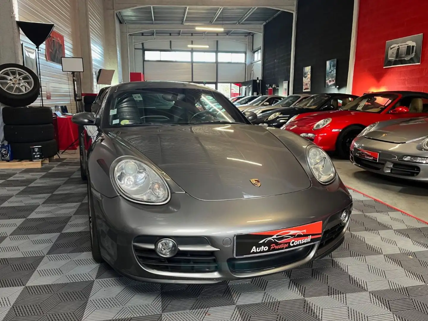 Porsche Cayman 2.7 245cv boîte manuelle Gris - 2