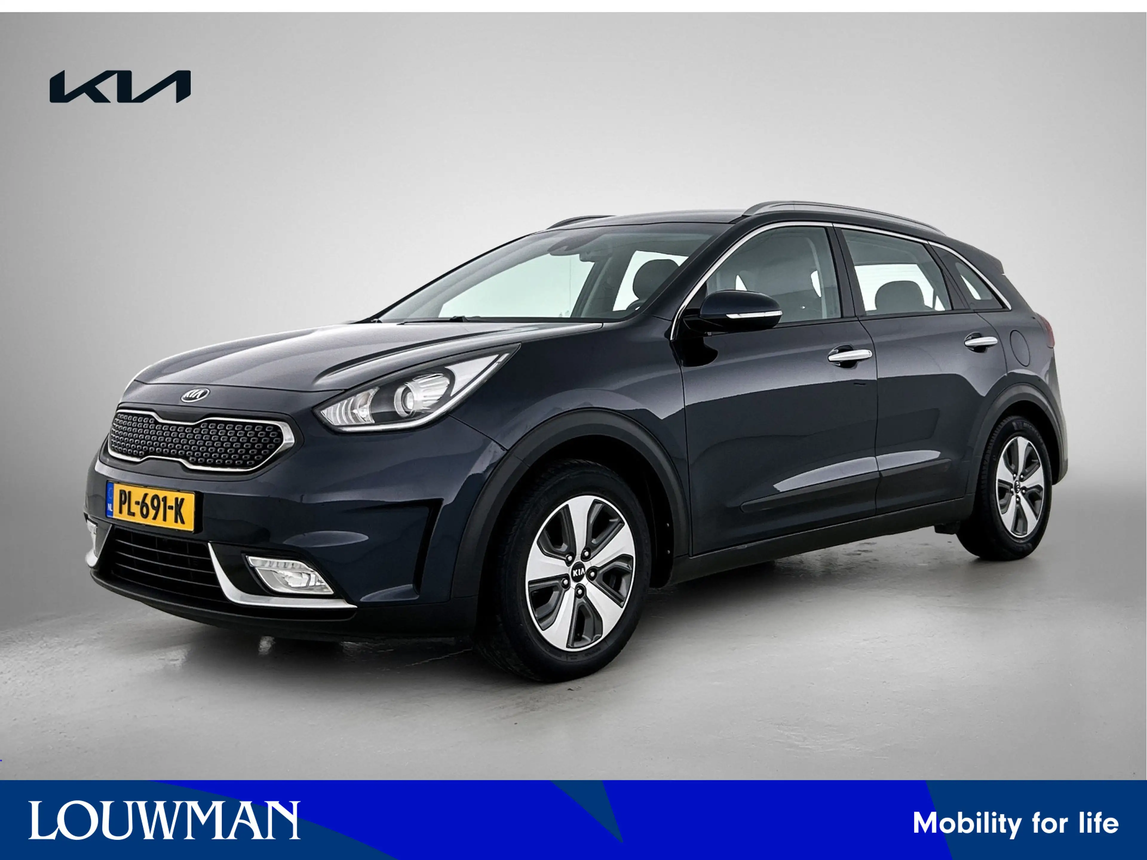 Kia Niro 1.6 GDi Hybrid DynamicLine | Trekhaak | Leder | Na