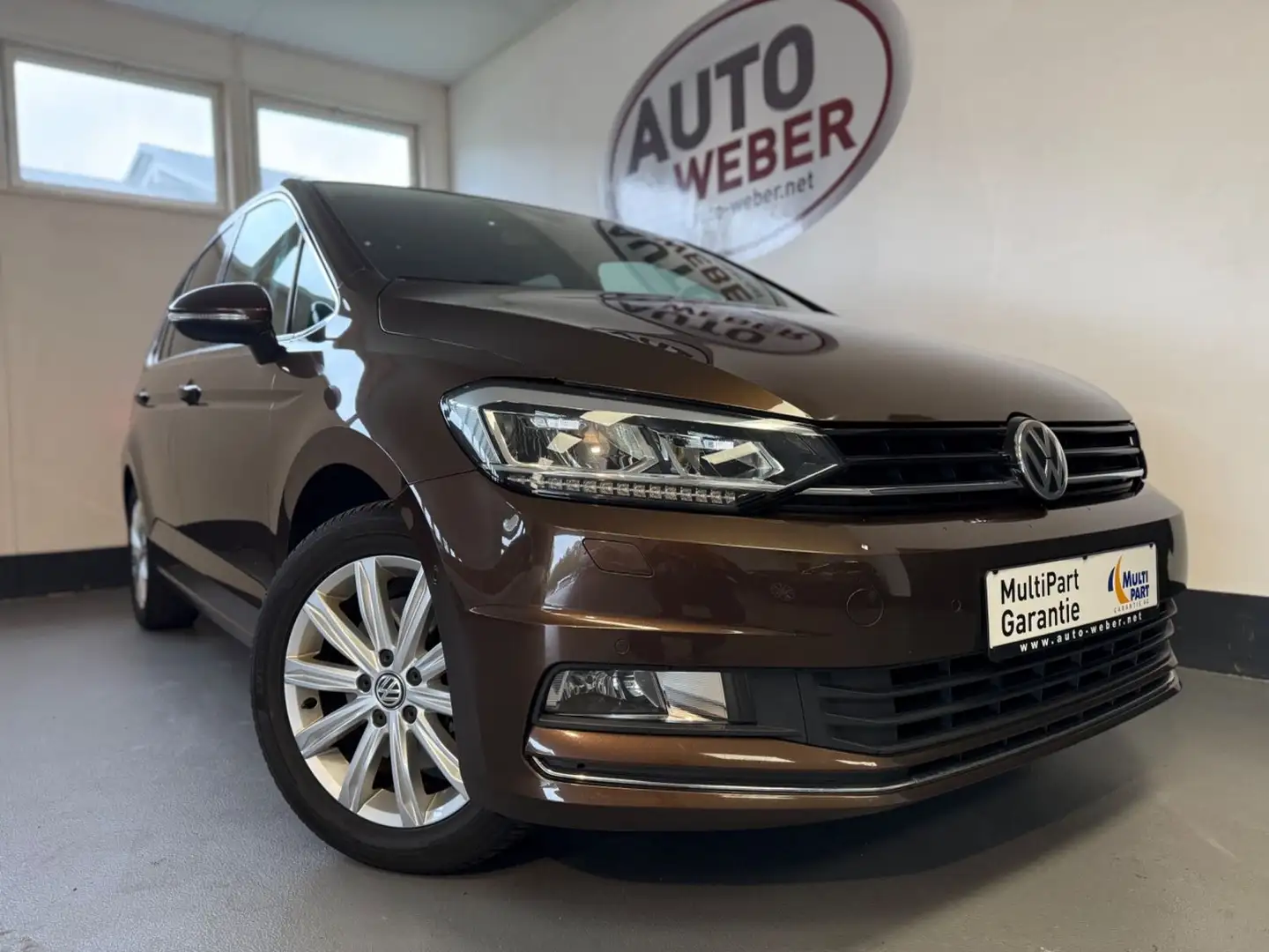 Volkswagen Touran TOURAN 1.4 TSI*AUT*3 Z CLIMATIC*NAVI APP*BT*LED* Braun - 1