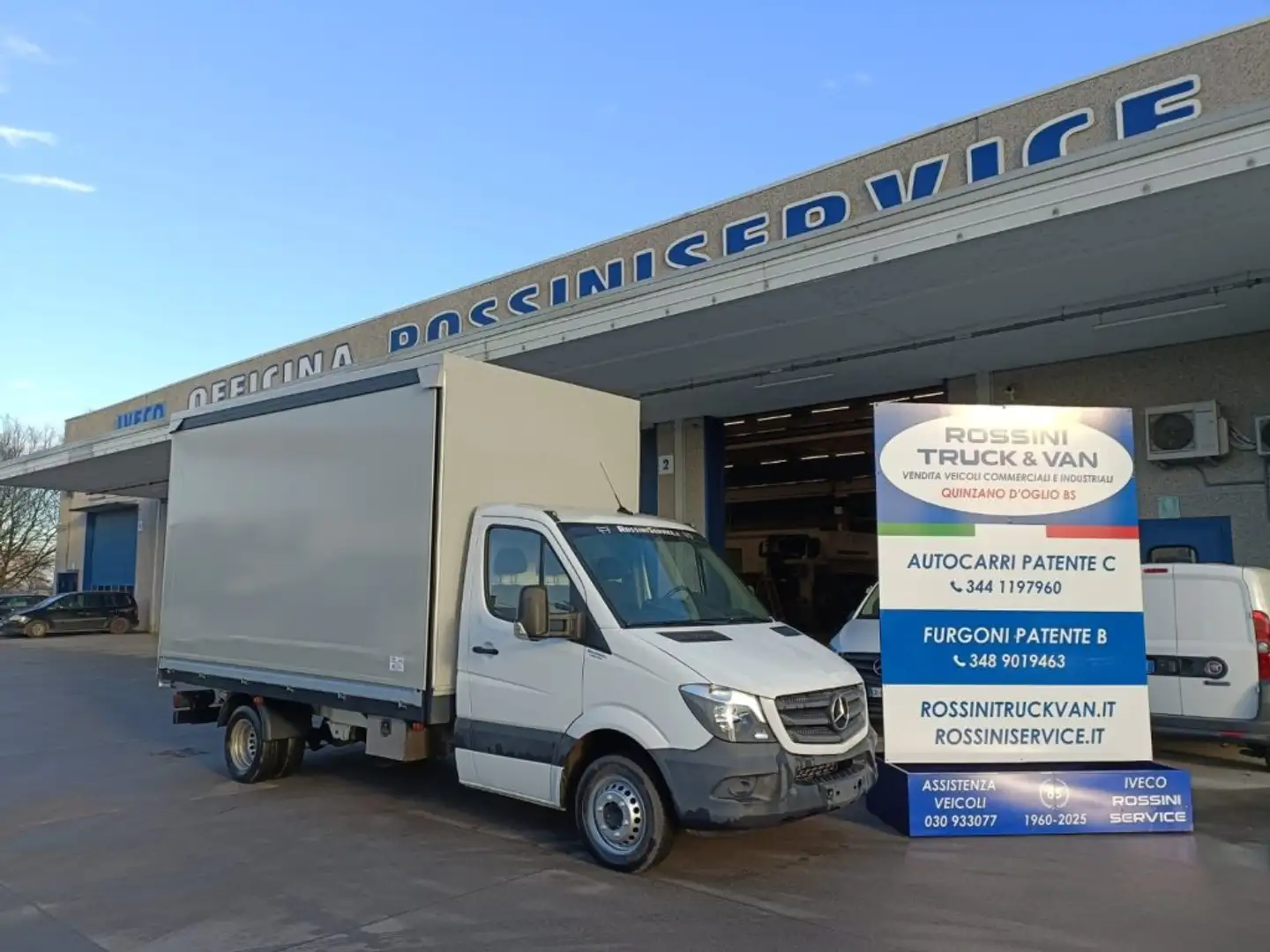 Mercedes-Benz Sprinter SPRINTER 514 CDI 3T5 CENTINA CON TELI SCORREVOLI Blanc - 1
