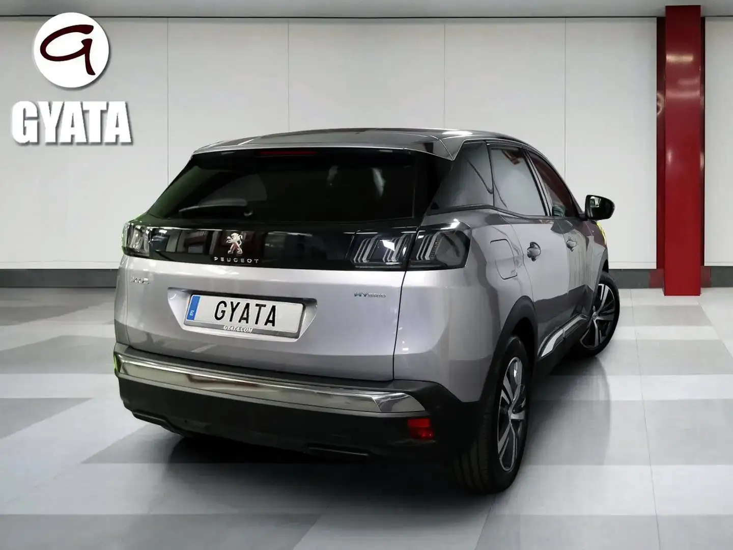 Peugeot 3008 HYB PHEV 225 Allure Pack e-EAT8 Gris - 2
