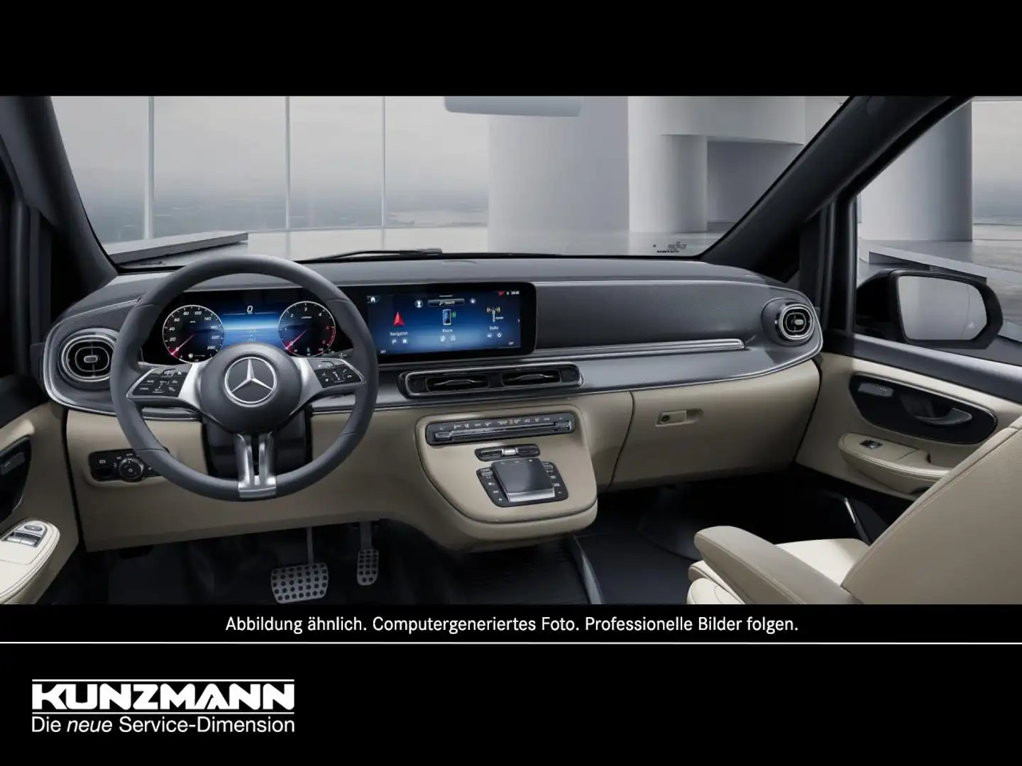 Mercedes-Benz V 250 d AVANTGARDE Lang AMG Night Distronic AHK Silber - 2