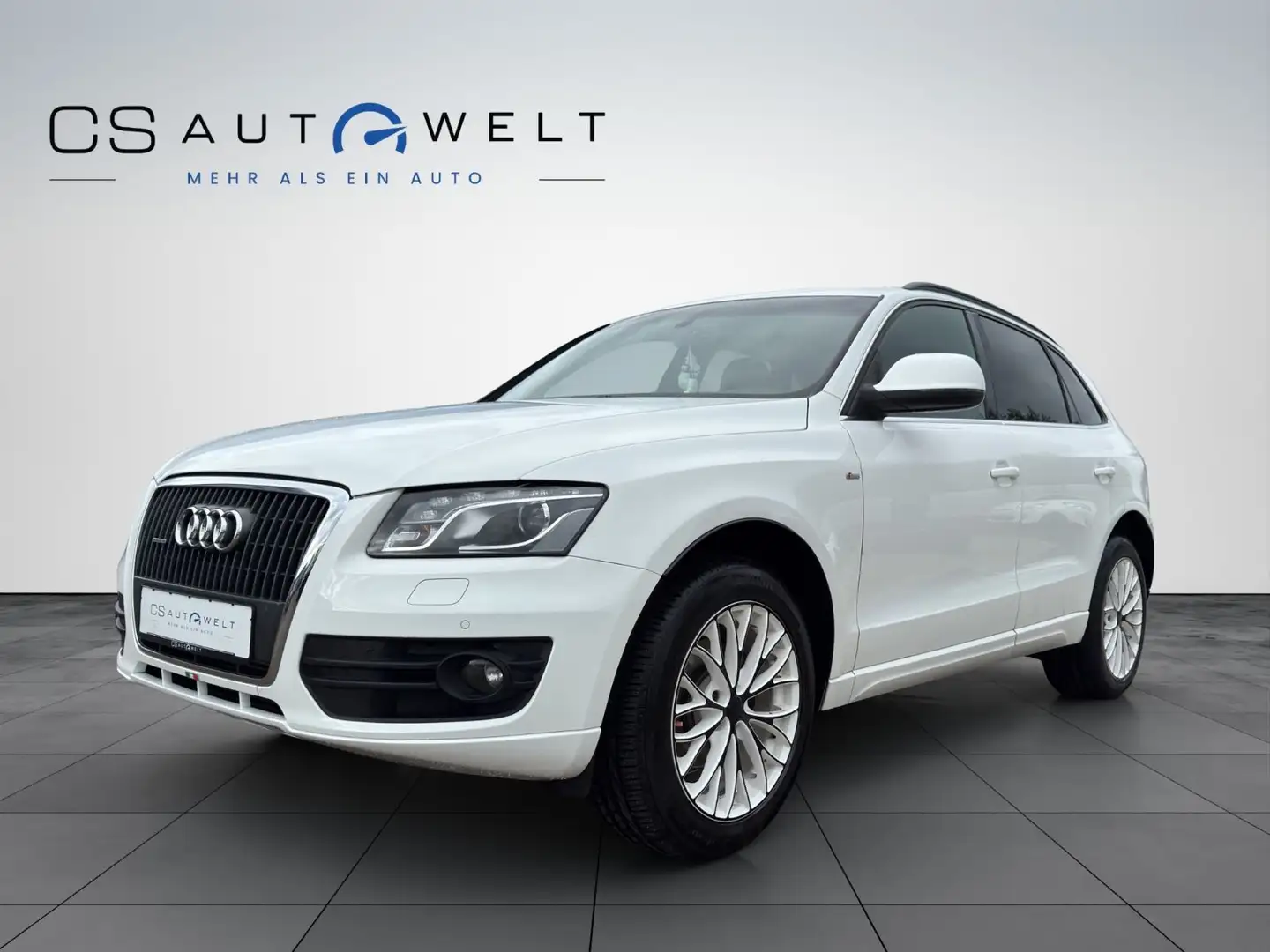 Audi Q5 2.0 TFSI qu. S line NAVI/XENON/PDC/SHZ/LEDER Blanc - 1