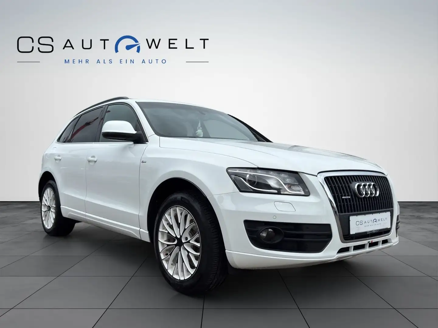 Audi Q5 2.0 TFSI qu. S line NAVI/XENON/PDC/SHZ/LEDER Blanc - 2