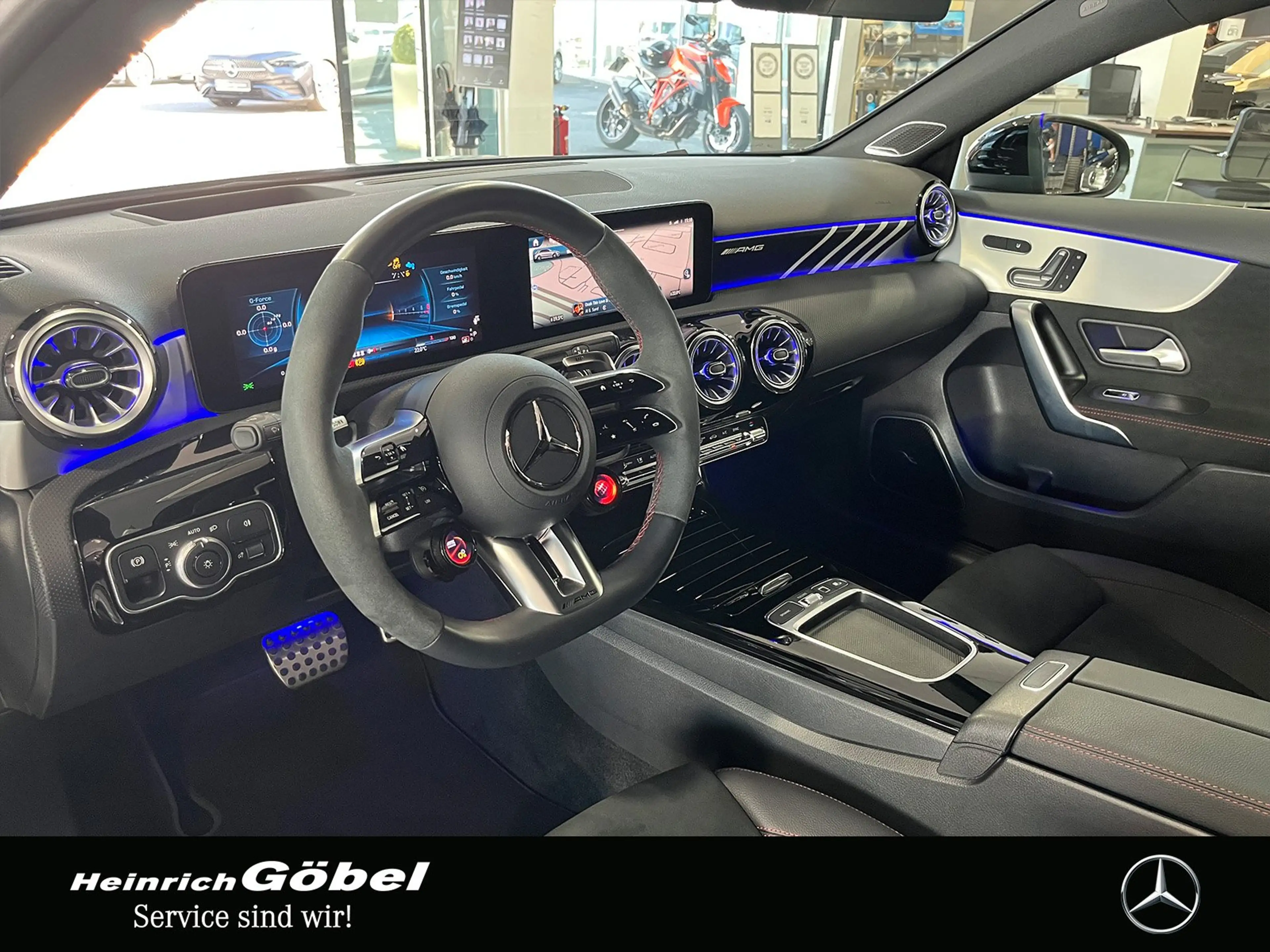 Mercedes-Benz A 45 AMG AMG A 45 S 4Matic HEADUP+BURMESTER+NIGHT+360°CAM — photo 10