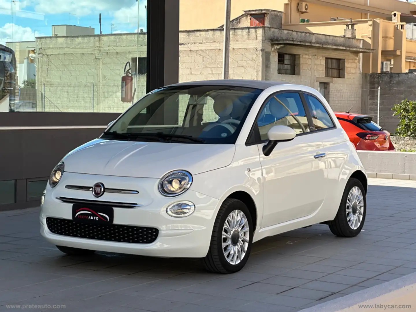 Fiat 500C C 1.0 Hybrid Cult Bianco - 1