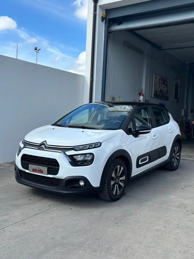 Citroen C3 C3 1.2 puretech Shine S&S Bianco - 2