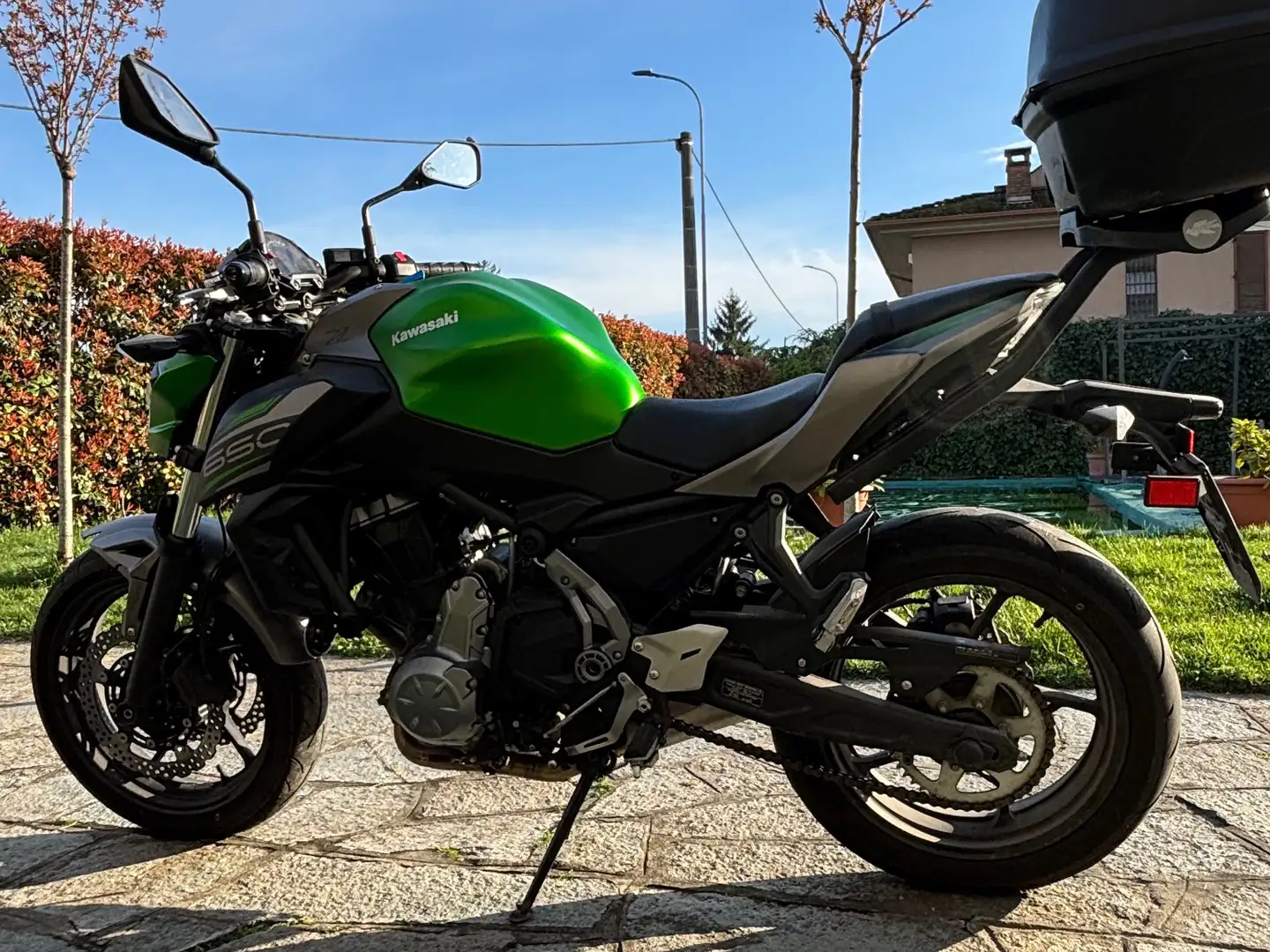 Kawasaki Z 650 Kawasaki Z650 –Depotenziata 35 kW – Patente A2 Зелёный - 2
