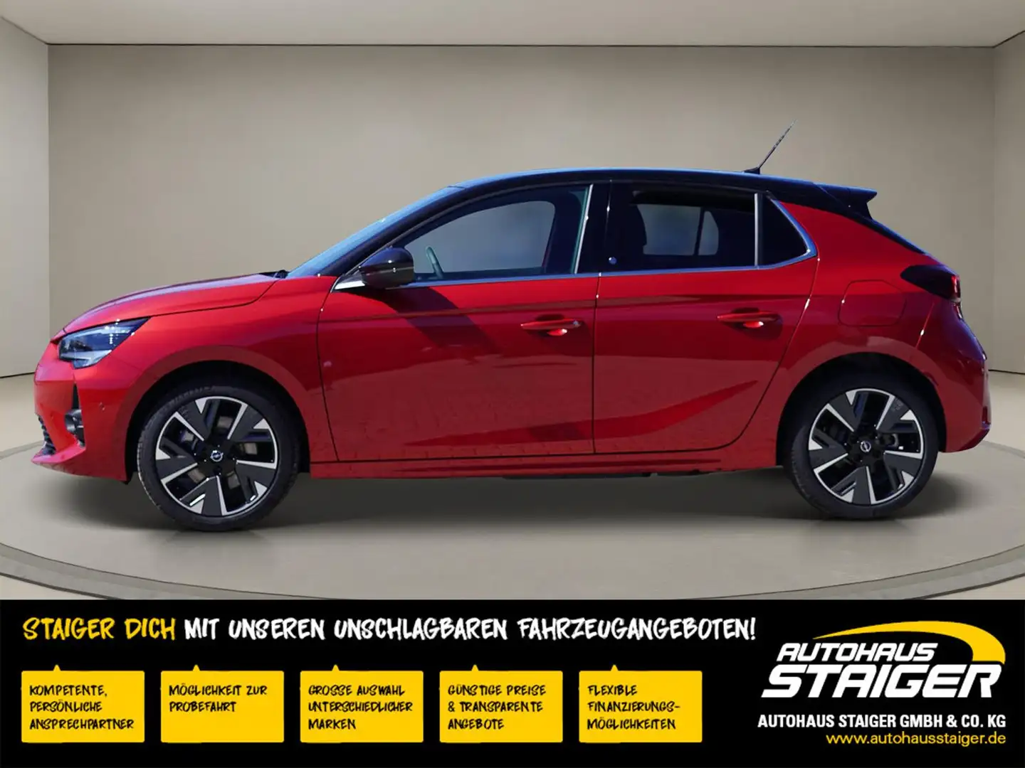 Opel Corsa -e Ultimate++Rückfahrkamera+Sitzheizung+ Rood - 2